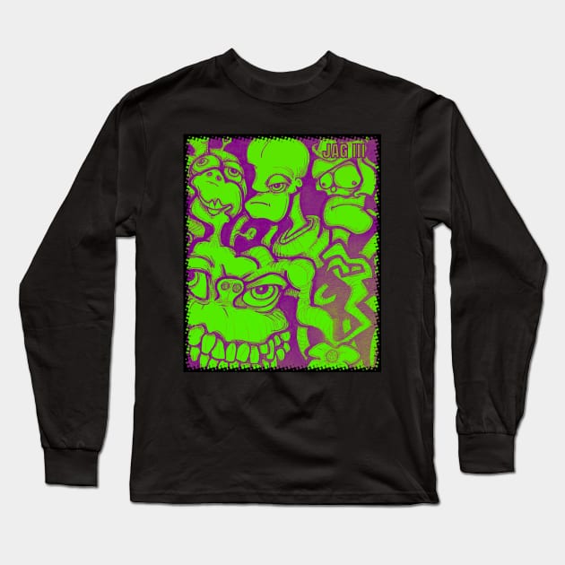 Dr. Big Brain Long Sleeve T-Shirt by JAG III